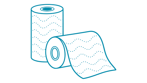 Manufacturer and Exporter of Kitchen Paper Towels from India