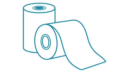 Manufacturer and Exporter of Thermal Roll (POS) from India