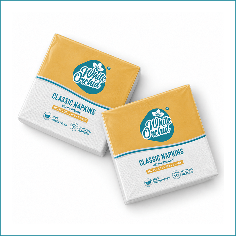 Manufacturer Exporter of Classic Tissue Napkins in Ahmedabad - India