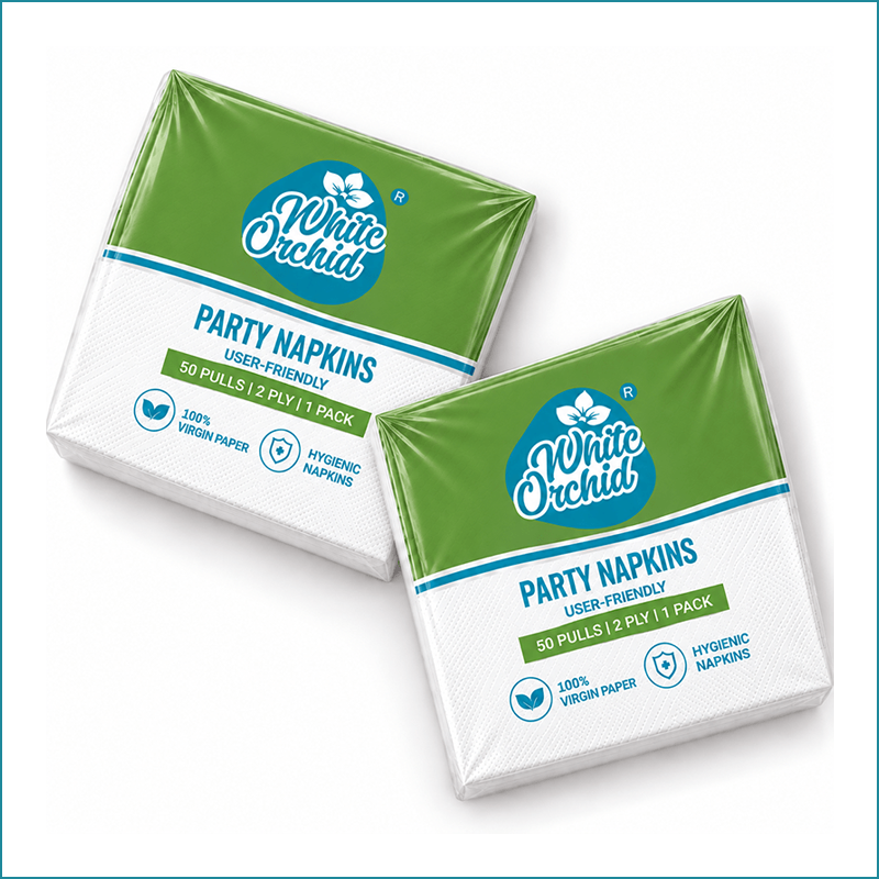 Manufacturer Exporter of Party Napkins in Ahmedabad - India